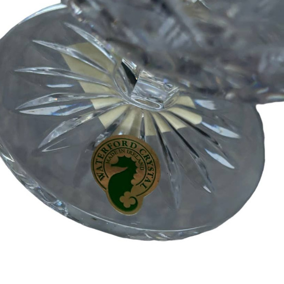 WATERFORD CRYSTAL LISMORE 5 INCH FOOTED BOWL LEAD CRYSTAL NEW WITH TAGS IN BOX - Picture 9 of 11